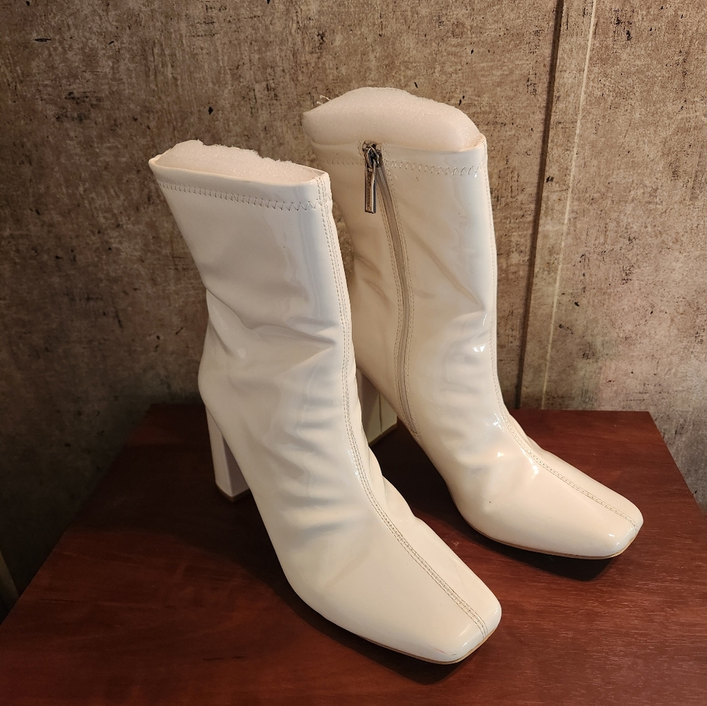 White boots